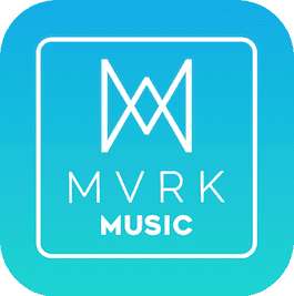 MVRK Music blue logo